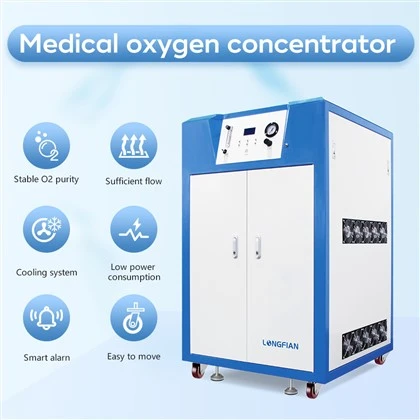 Machine à oxygène médicale à haute pression O2 à haute performance