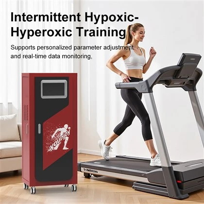 Machine d'entraînement d'altitude simulée par IHHT d'entraîneur hyperoxique hypoxique intermittent pour une utilisation à la maison et en salle de sport