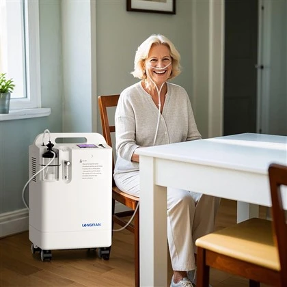 La machine à oxygène de commodité médicale est adaptée aux patients
