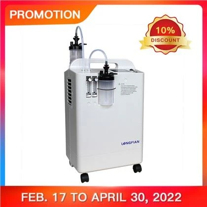 Concentrateur d'oxygène à double flux 5L